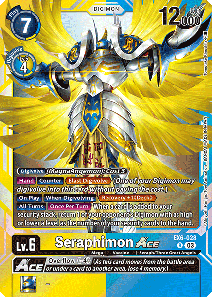 EX6-028R Seraphimon ACE