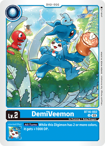 BT16-002UC DemiVeemon