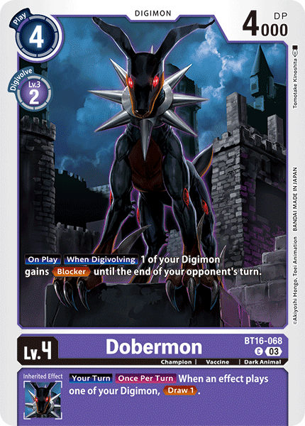 BT16-068C Dobermon