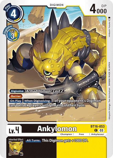 BT16-053C Ankylomon