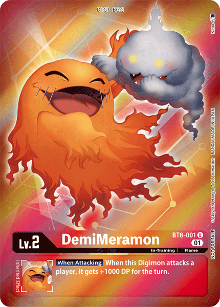 BT6-001UC DemiMeramon (Box Topper)