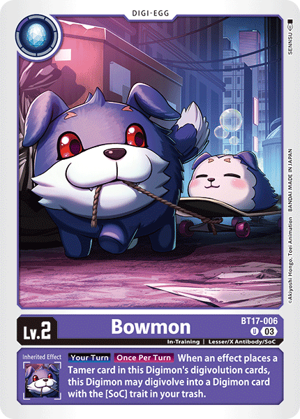 BT17-006UC Bowmon