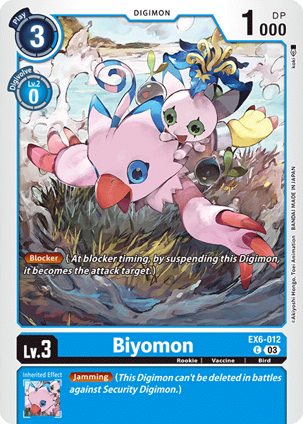 EX6-012C Biyomon