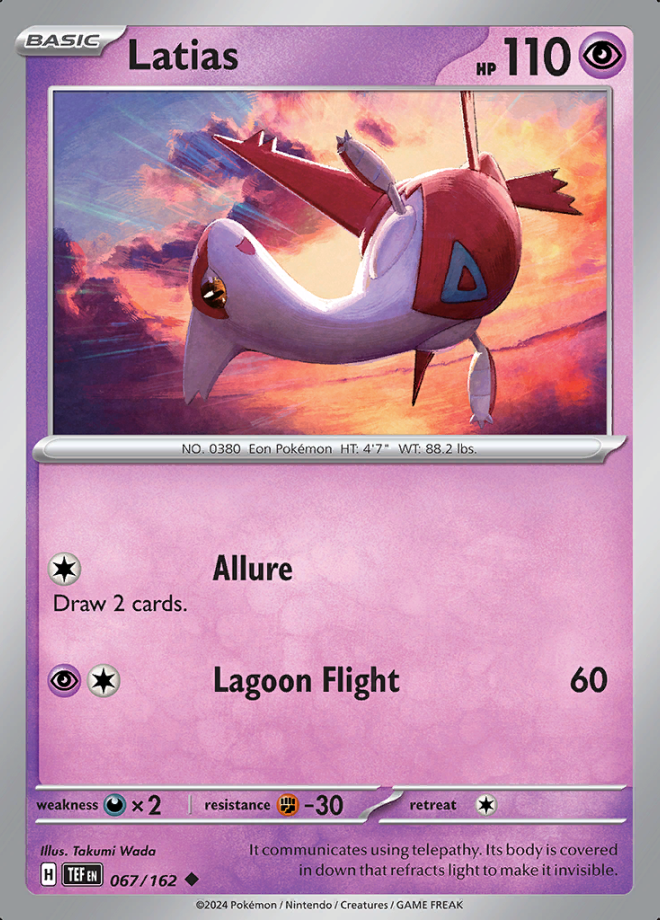 067/162 Latias - Temporal Forces