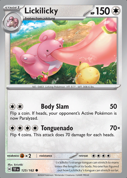 125/162 Lickilicky - Temporal Forces