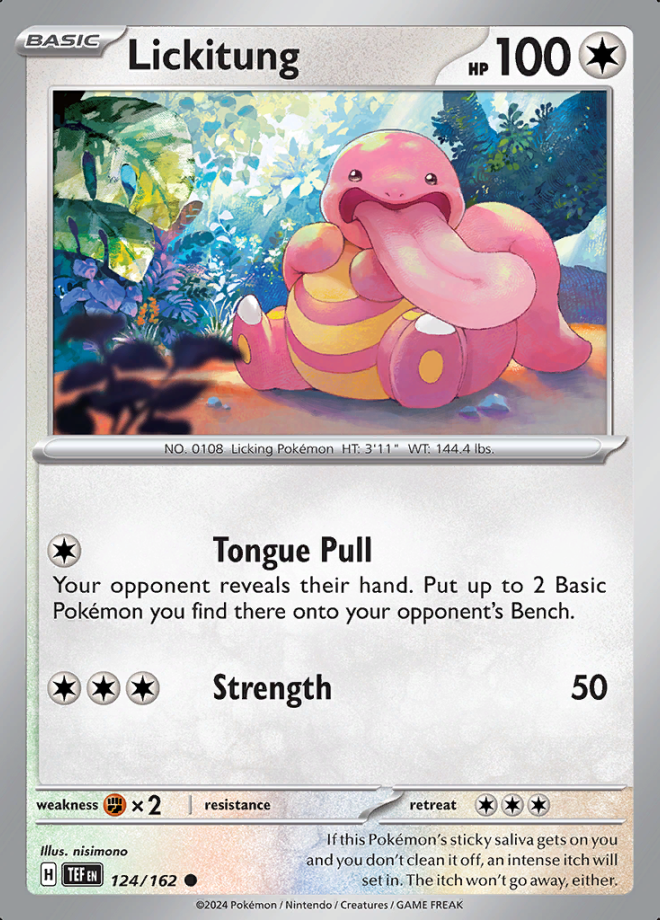 124/162 Lickitung - Temporal Forces