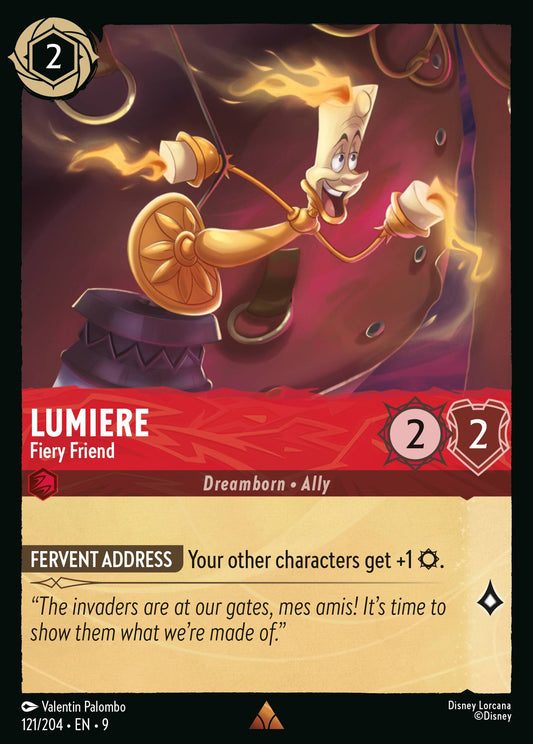 121/204 - Lumiere - Fiery Friend - Fabled