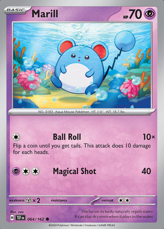 065/162 Azumarill - Temporal Forces