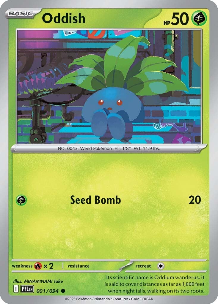 001/094 - Oddish - Phantasmal Flames