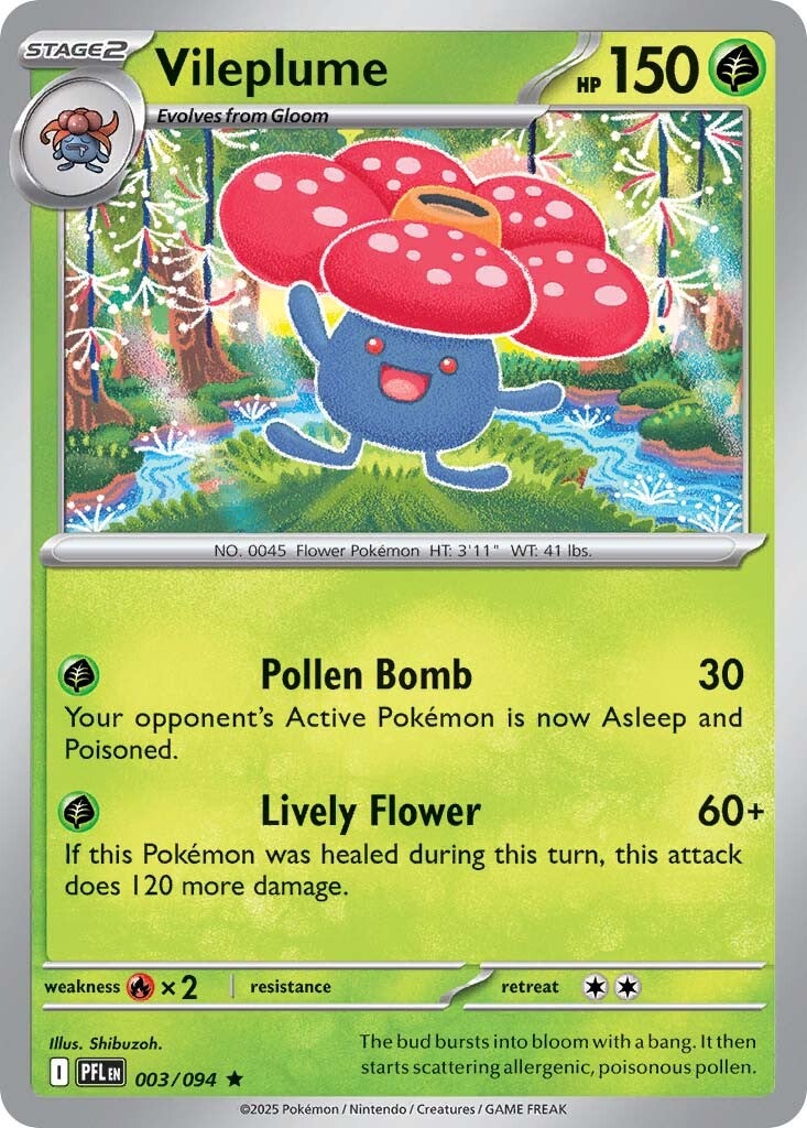 003/094 - Vileplume - Phantasmal Flames