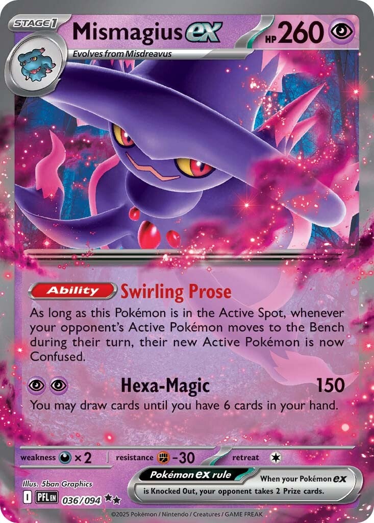 036/094 - Mismagius ex - Phantasmal Flames