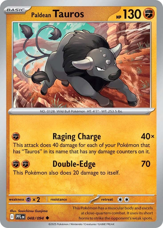 048/094 - Paldean Tauros - Phantasmal Flames