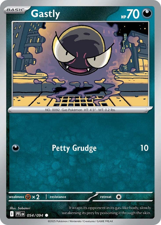 054/094 - Gastly - Phantasmal Flames