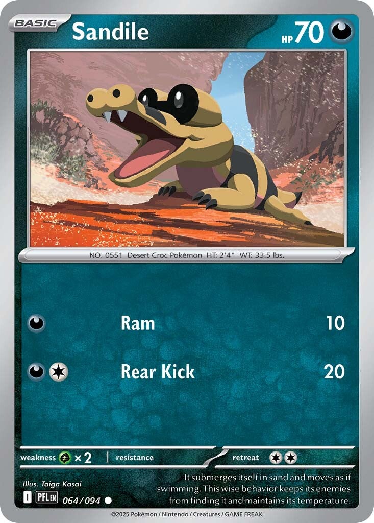 064/094 - Sandile - Phantasmal Flames