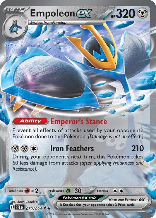 070/094 - Empoleon ex - Phantasmal Flames