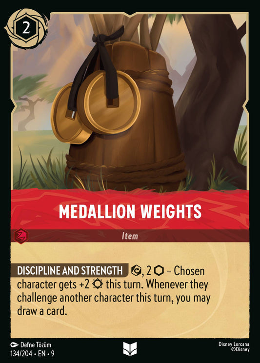 134/204 - Medallion Weights - Fabled
