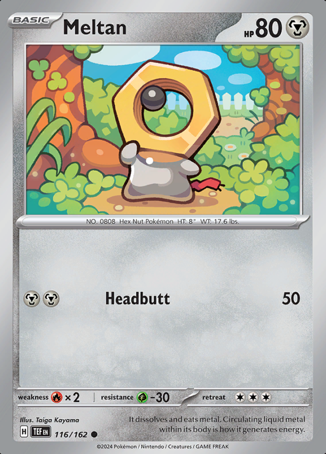 116/162 Meltan - Temporal Forces