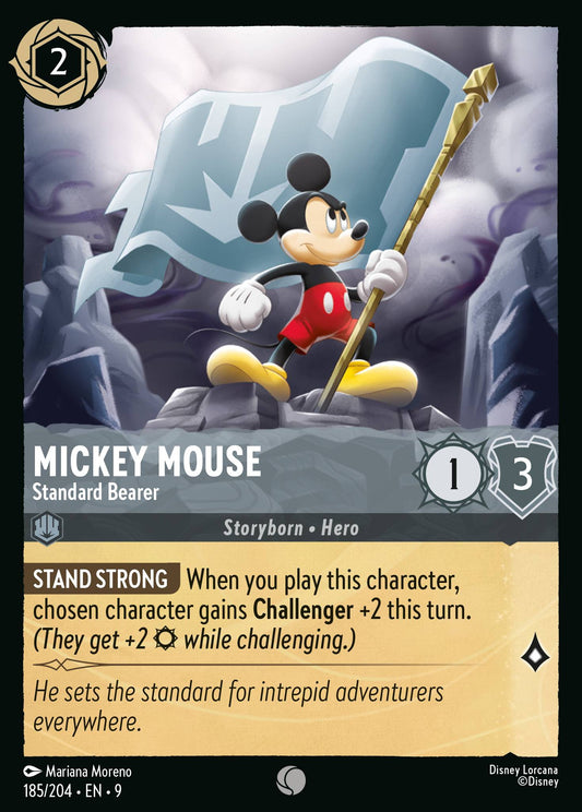 185/204 - Mickey Mouse - Standard Bearer - Fabled