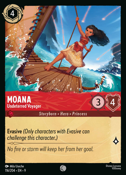 116/204 - Moana - Undeterred Voyager - Fabled