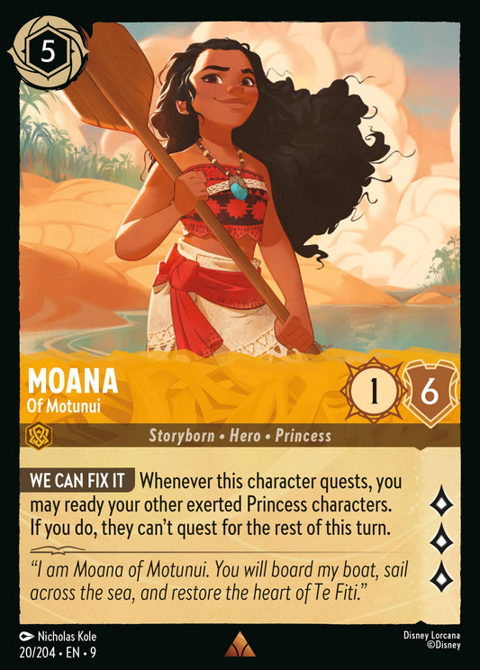 020/204 - Moana - Of Motunui - Fabled