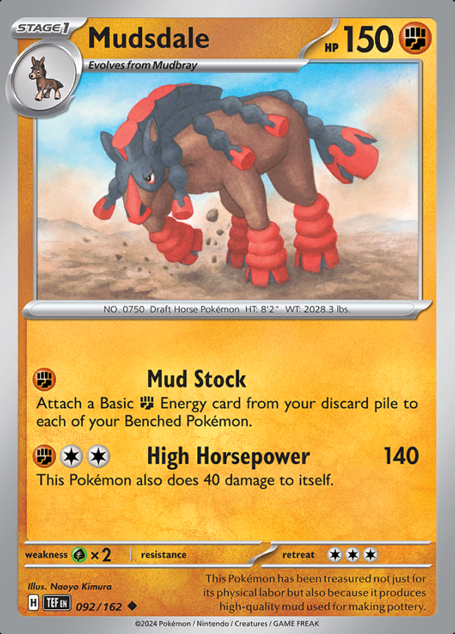 092/162 Mudsdale - Temporal Forces