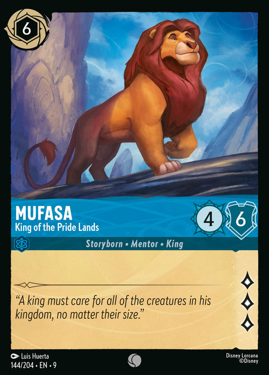 144/204 - Mufasa - King of the Pride Lands - Fabled