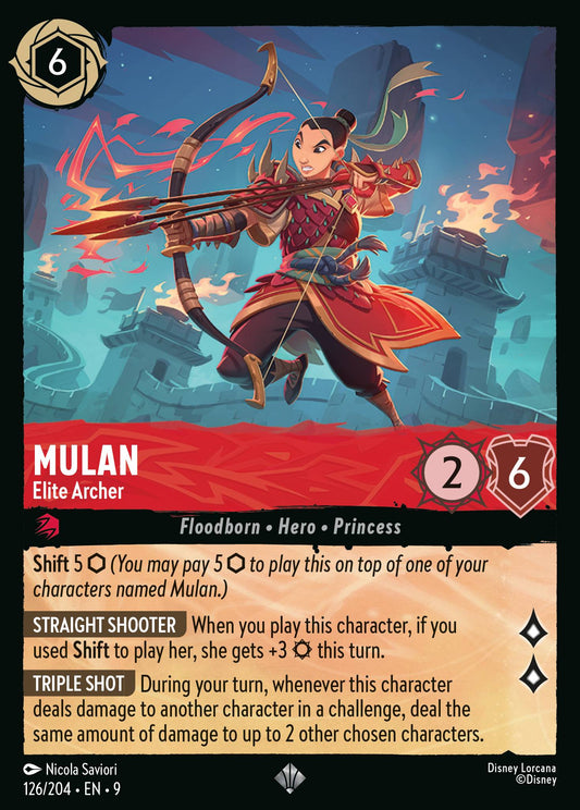 126/204 - Mulan - Elite Archer - Fabled
