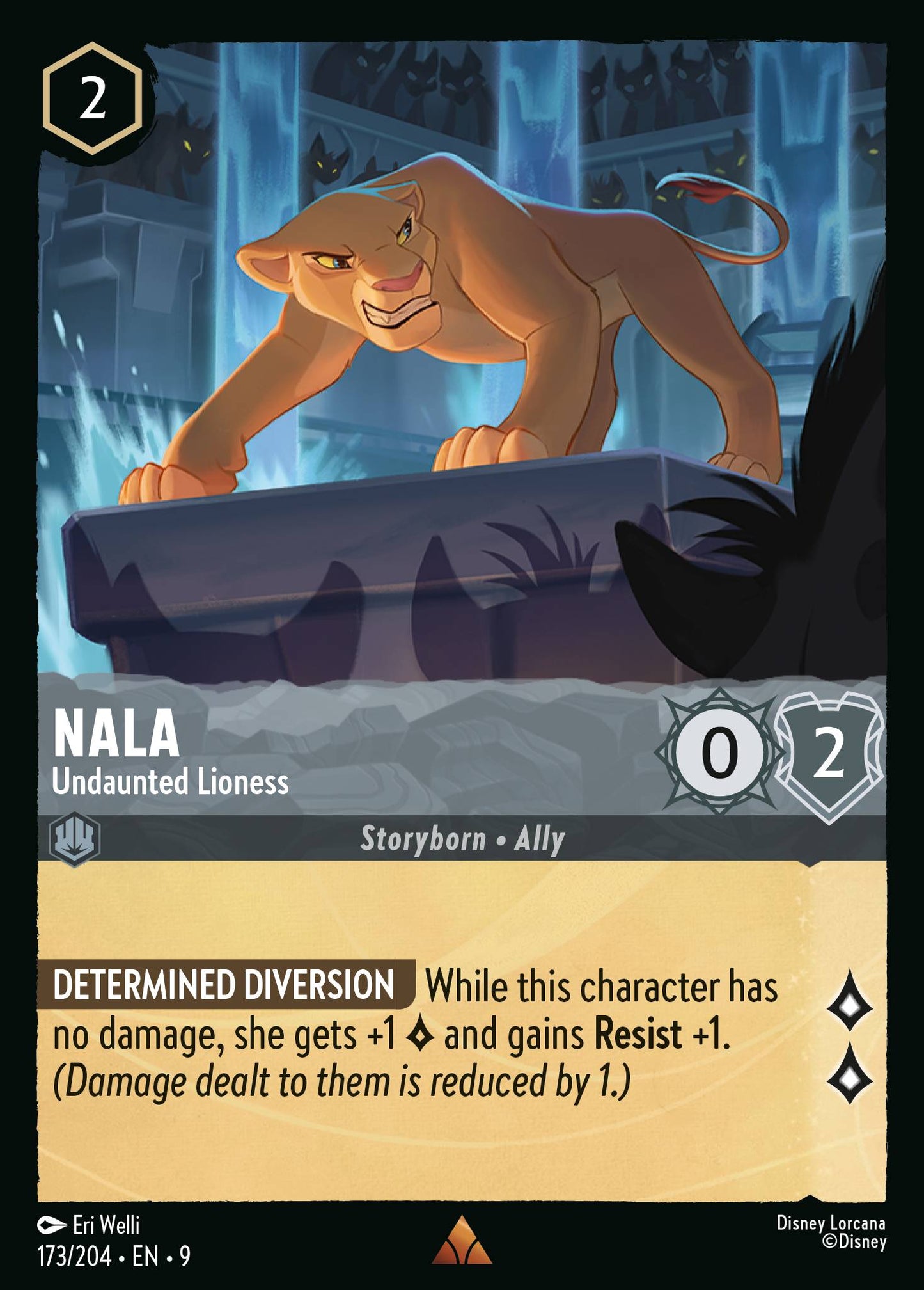 173/204 - Nala - Undaunted Lioness - Fabled
