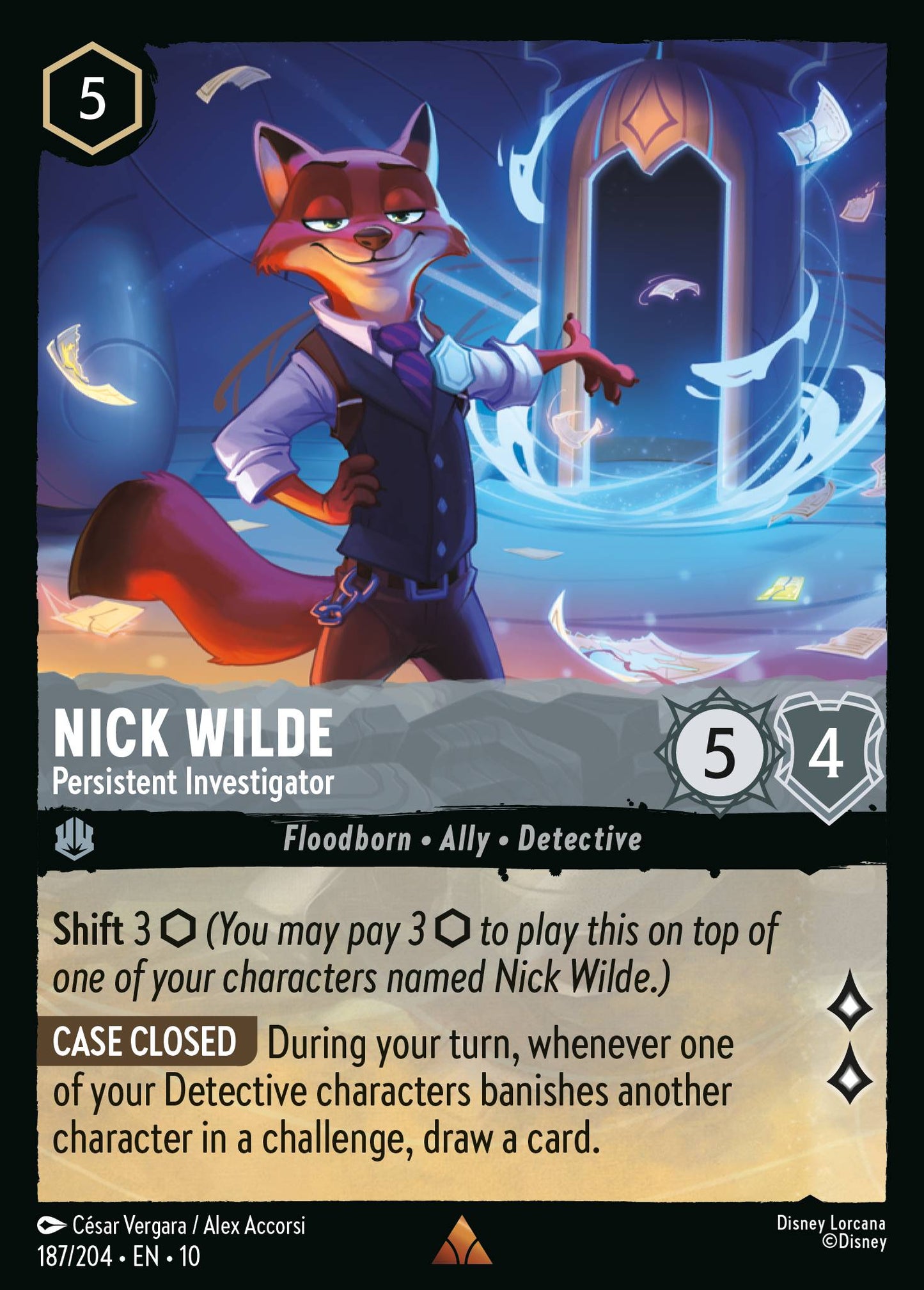 187/204 - Nick Wilde - Persistent Investigator - Whisper in the Wind