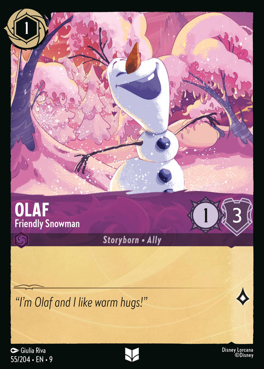 055/204 - Olaf - Friendly Snowman - Fabled