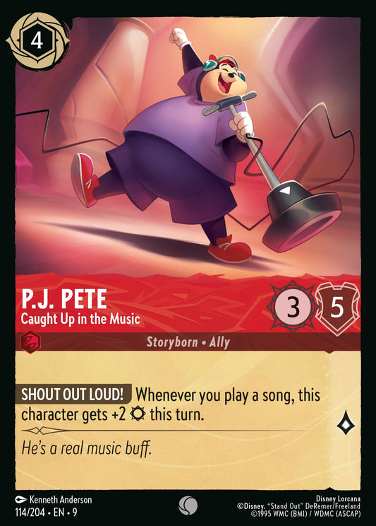114/204 - P.J. Pete - Caught Up in the Music - Fabled