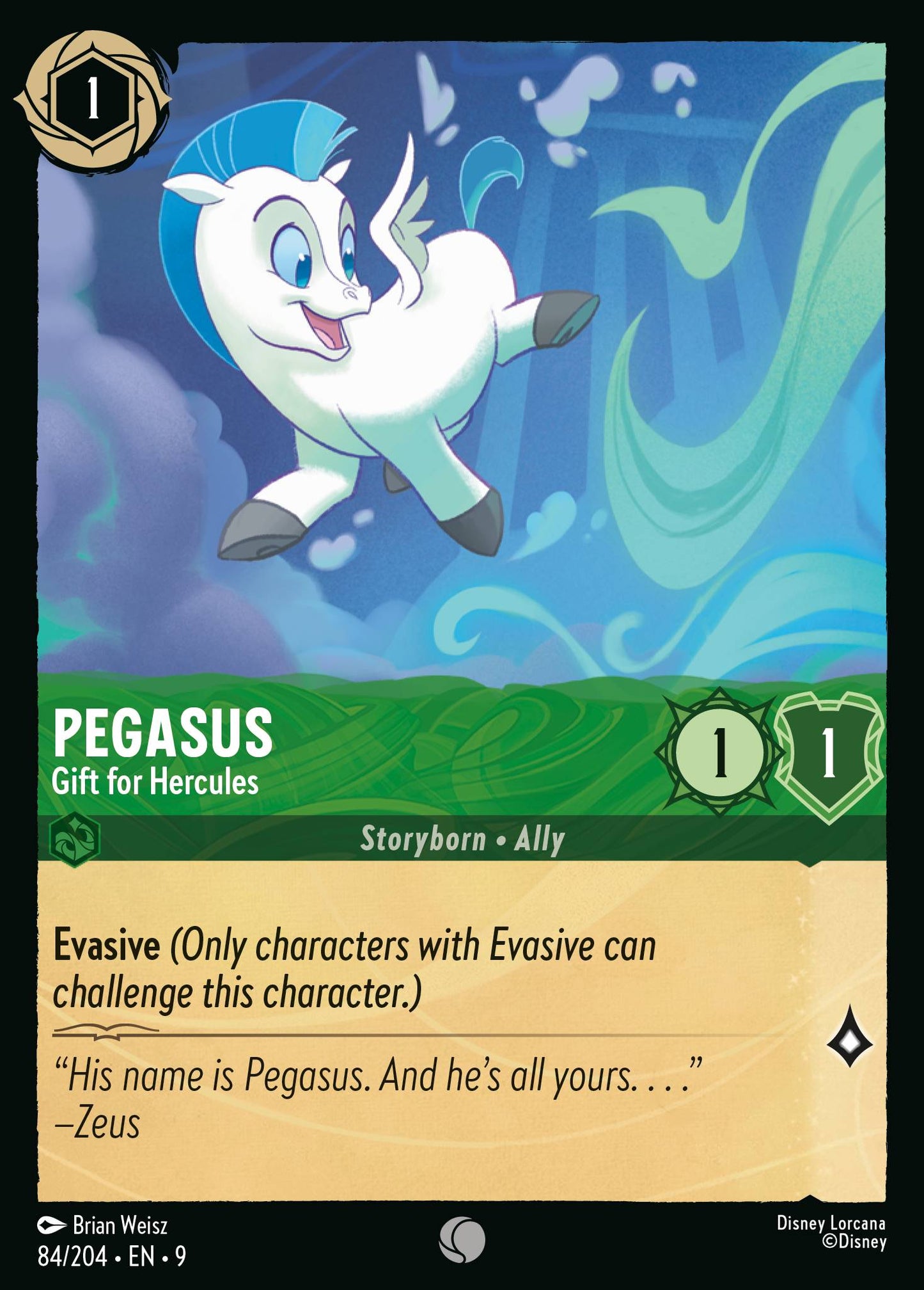 084/204 - Pegasus - Gift for Hercules - Fabled