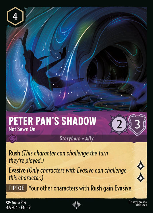 042/204 - Peter Pan's Shadow - Not Sewn On - Fabled