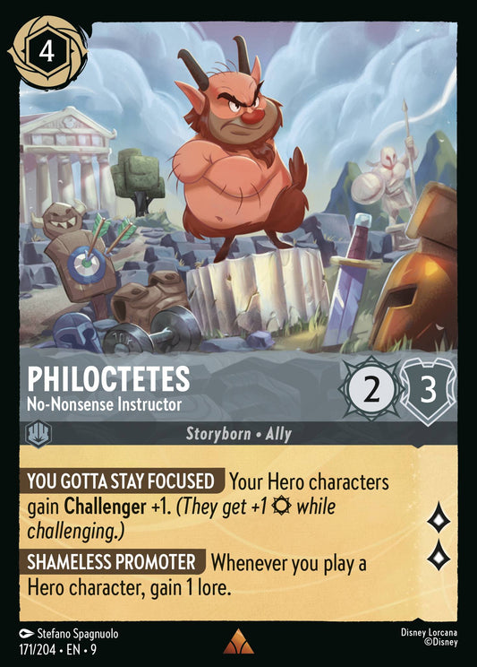171/204 - Philoctetes - No-Nonsense Instructor - Fabled