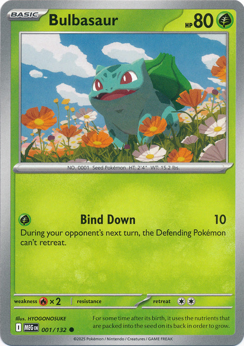 001/132 - Bulbasaur - Mega Evolution