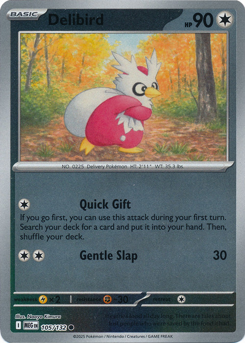 105/132 - Delibird RH - Mega Evolution
