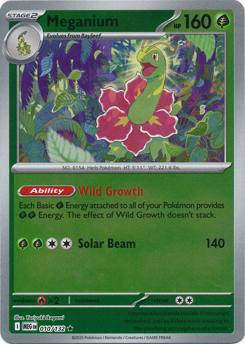 010/132 - Meganium RH - Mega Evolution