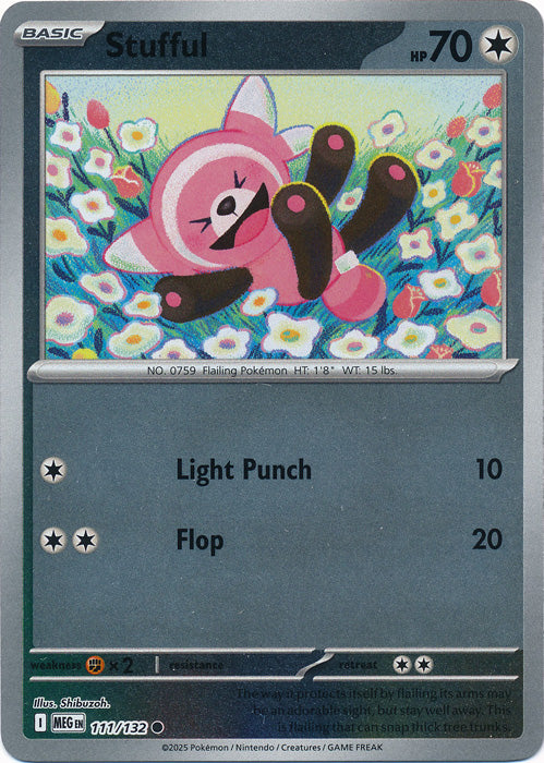111/132 - Stufful RH - Mega Evolution