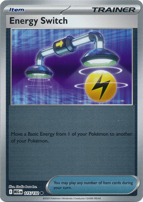 115/132 - Energy Switch RH - Mega Evolution