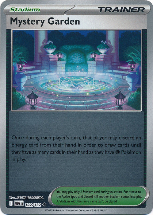 122/132 - Mystery Garden RH - Mega Evolution