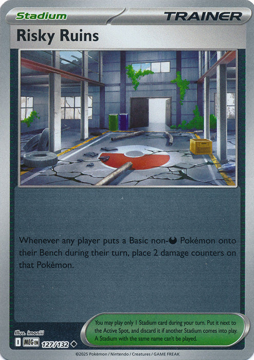 127/132 - Risky Ruins RH - Mega Evolution