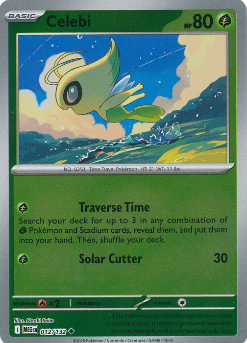012/132 - Celebi RH - Mega Evolution