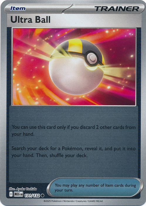 131/132 - Ultra Ball RH - Mega Evolution