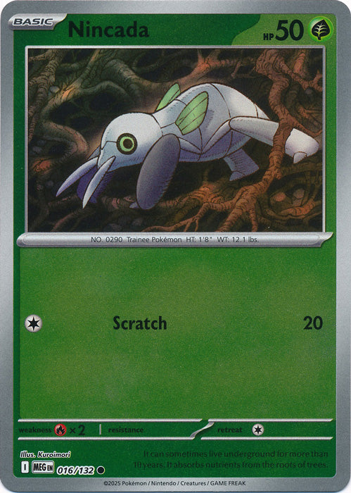 016/132 - Nincada RH - Mega Evolution