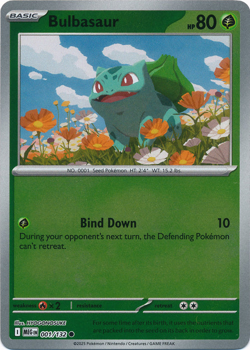 001/132 - Bulbasaur RH - Mega Evolution