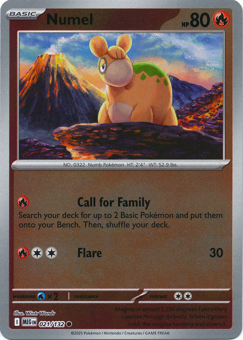 021/132 - Numel RH - Mega Evolution