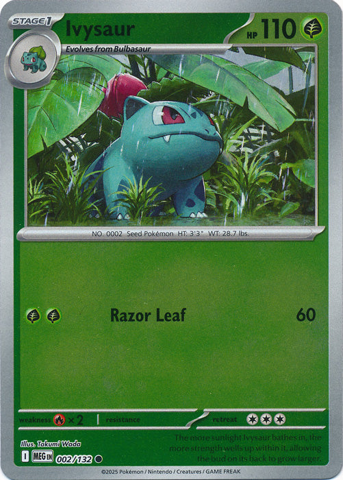 002/132 - Ivysaur RH - Mega Evolution