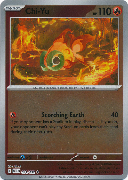 031/132 - Chi-Yu RH - Mega Evolution