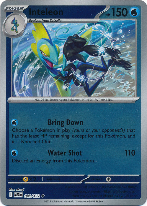041/132 - Inteleon RH - Mega Evolution