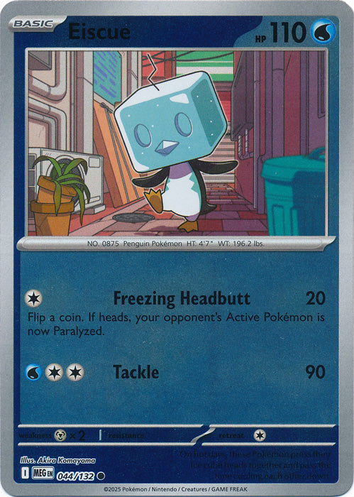 044/132 - Eiscue RH - Mega Evolution
